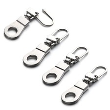 Detachable Zipper Pull Replacement for Small Holes on Clothing Jackets
