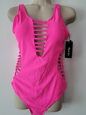 Aqua Eve Women"s Swimsuit one piece sz S