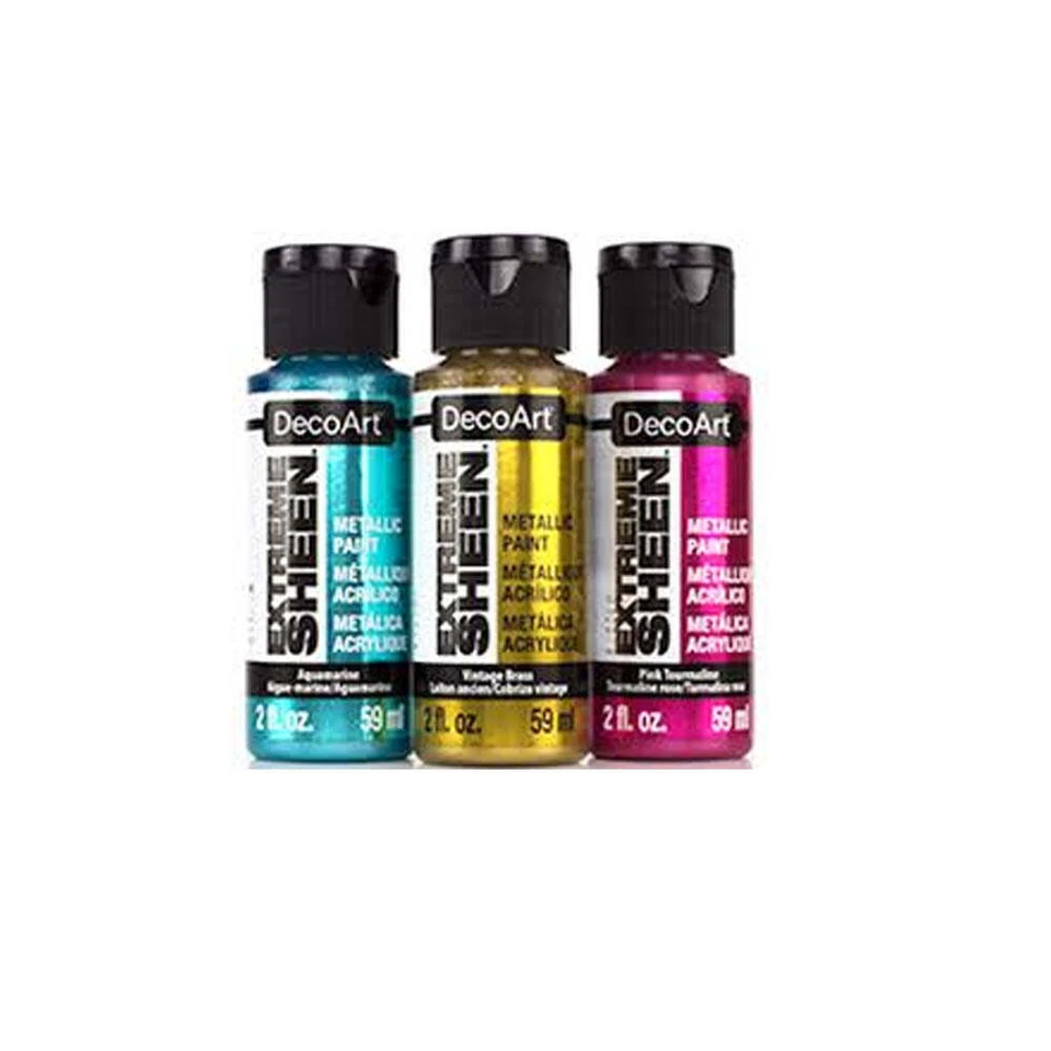 DecoArt Extreme Sheen Metallics - Acrylic Paint 59ml - BUY 5, GET 5 FREE!