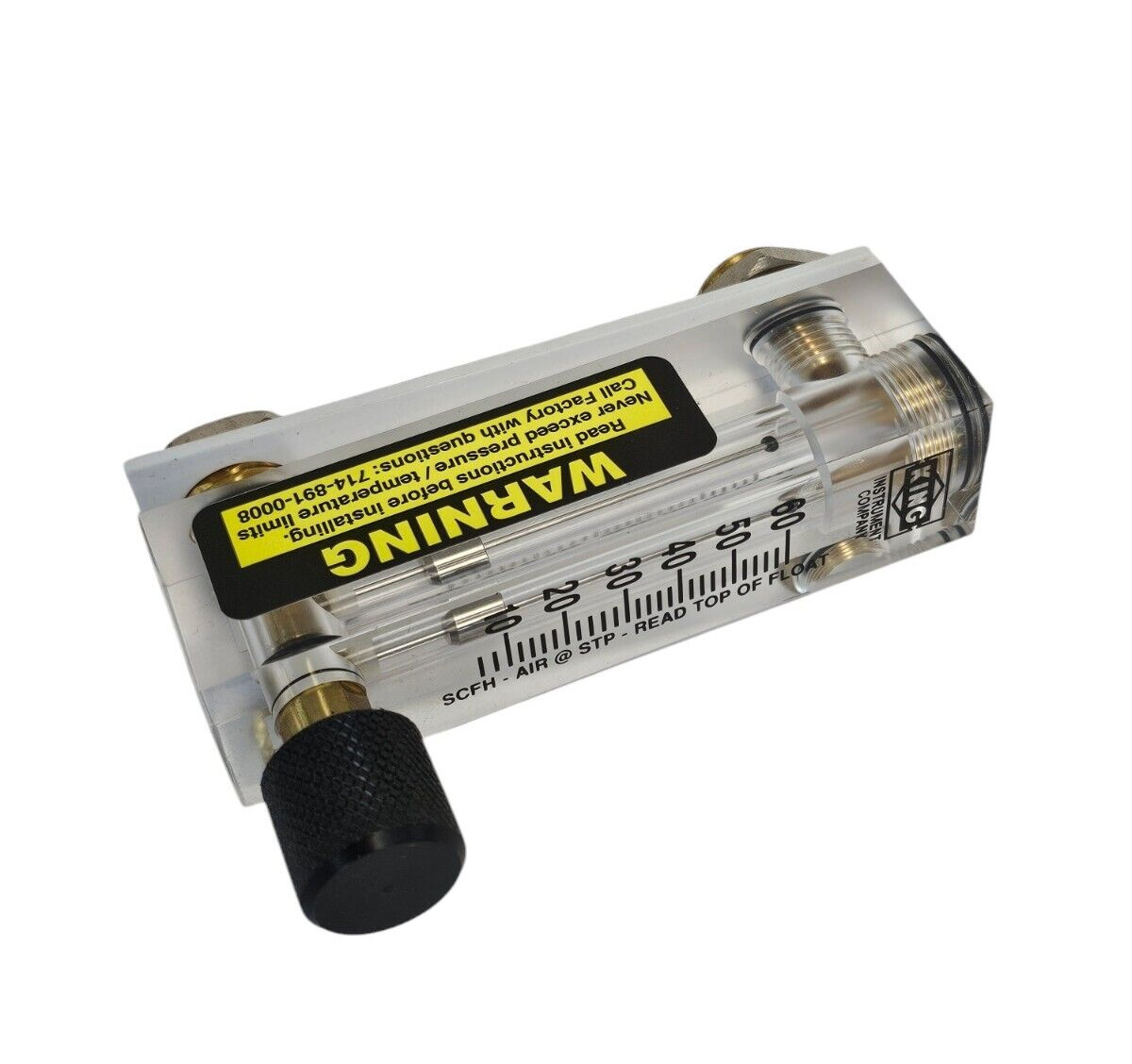 NIB KING INSTRUMENT COMPANY INC. 75301112C11 FLOW METER 1/4FNPT BR EP 60 SCFH