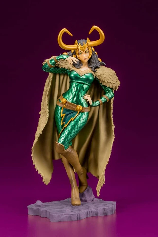Figura PVC Japón Kotobukiya Marvel Bishoujo Lady Loki Loki Laufison 1/7 Foto 3 de 4