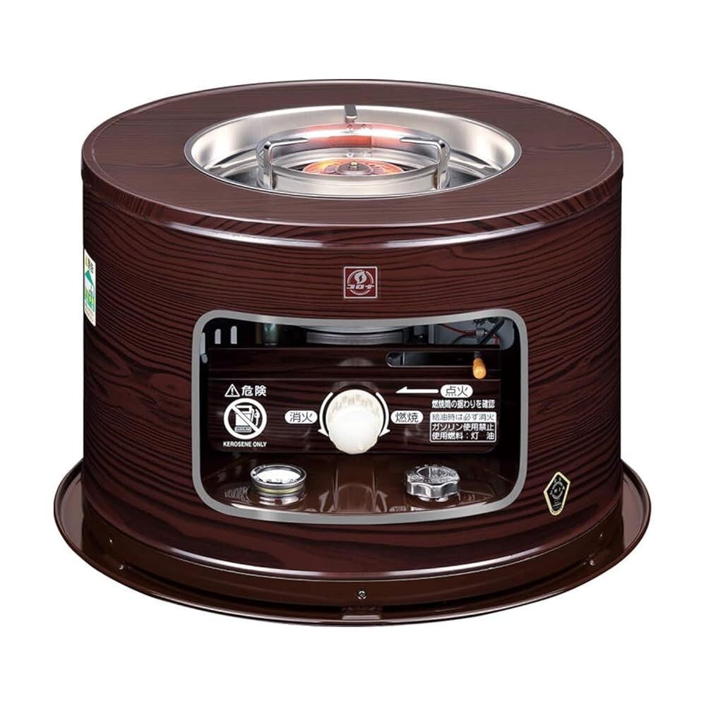 Corona oil stove for boiling salon heater wood grain KT-1624