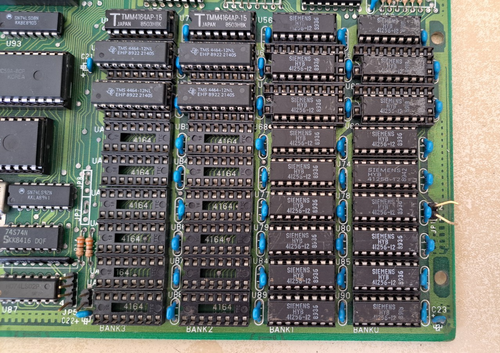 Vintage PC XT Motherboard - Super Turbo V , 640 KB RAM - TESTED, Working (1) - Afbeelding 5 van 13