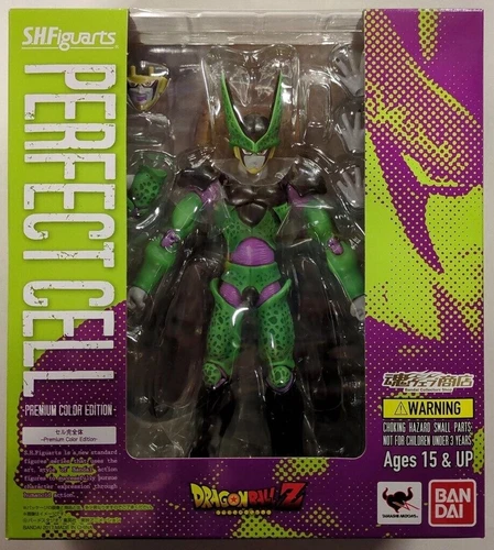 Figura de Acción S.H.Figuarts Perfect Cell Dragon Ball Z BANDAI Color Premium JAPÓN
