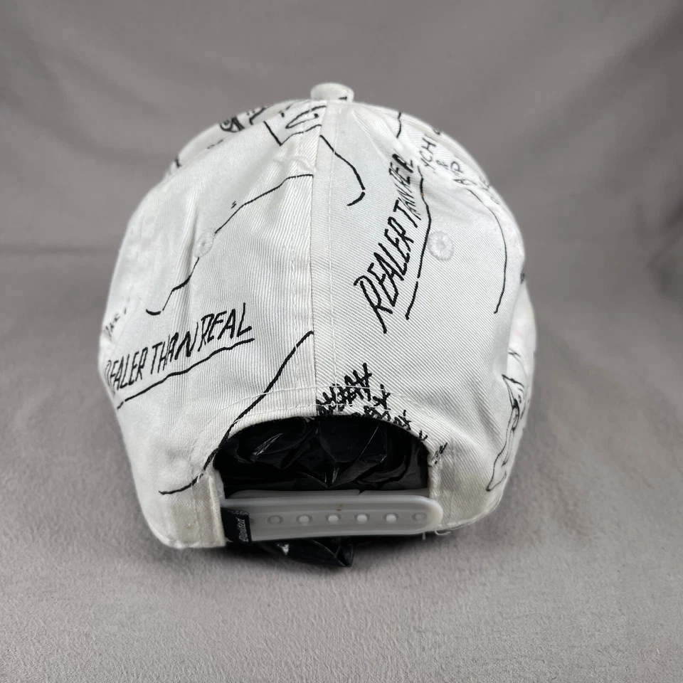 Obviamente Sombrero Patinador Para Hombres Blanco Snapback Gorra H&M Grunge Punk Por Todas Partes Foto 3 de 4