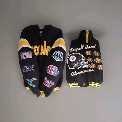 STEELERS SUPER BOWL 6x Champions jacket/hoody G-III LOGO STEELERS SUPER BOWL 6x Champions jacket/hoody G-III LOGO