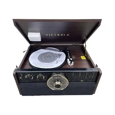 Victrola The Empire 6-in-1 Wood Record Player | New, Unused