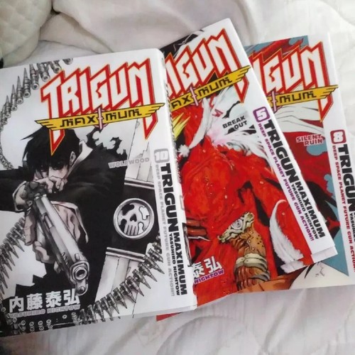 TRIGUN MAXIMUM Manga Loose Volume 1-14 (END) by Ysuhiro Nightow English Version - Picture 8 of 24