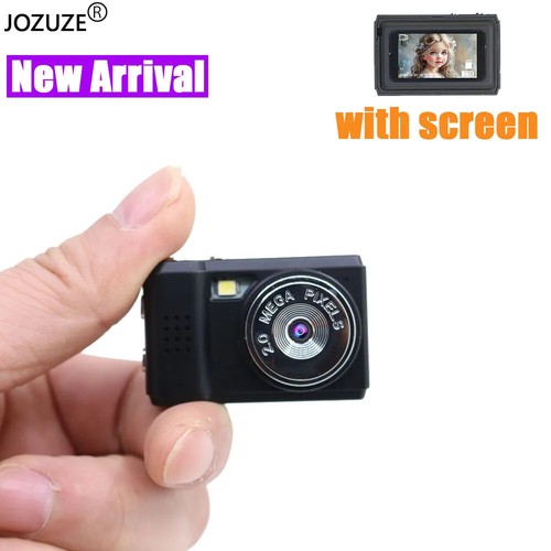 New Retro Mini Camera with Screen HD 1080p Sports Portable Small Video Recorder - Picture 4 of 19
