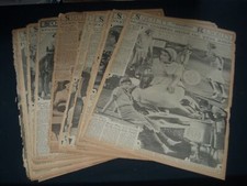 1931 PITTSBURGH SUN-TELEGRAPH SUNDAY SOCIETY SECTIONS LOT OF 13 - NTL 86