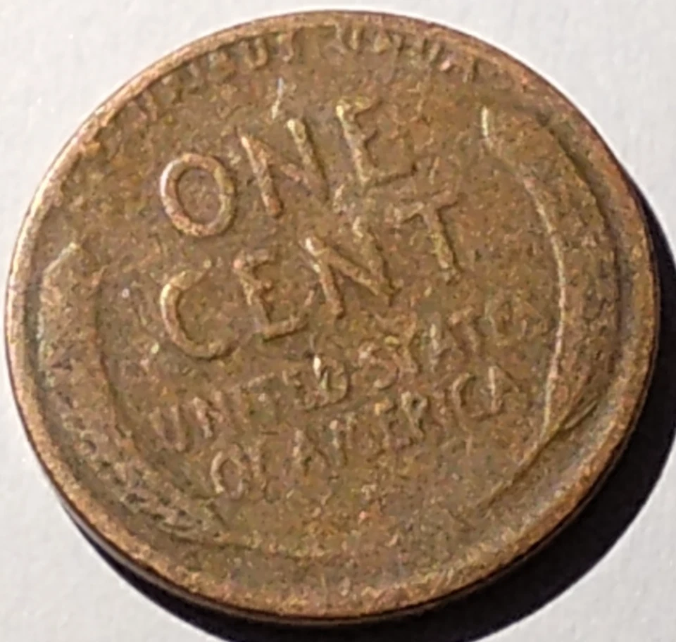 1944 D Wheat Penny, ERROR coin w/letter (L) in Liberty is very close to the rim. - Image 2 of 2