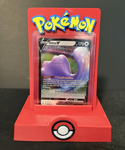Ditto V #50/72 Holo Shining Fates Pokemon NM
