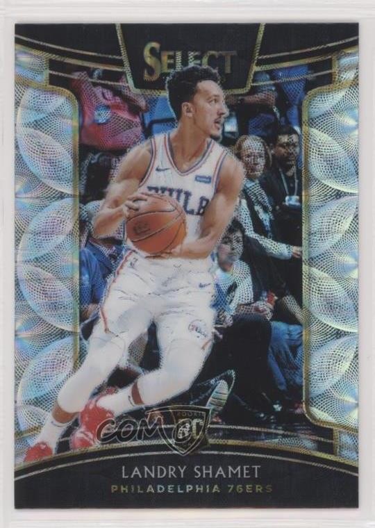 2018-19 Panini Select Concourse Scope Prizm Landry Shamet #59 0e5