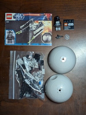 LEGO 9676 Planet Series 1 TIE Interceptor & Death Star Complete Set No Box
