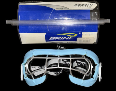 BRINE Concept Eye Mask SMALL Phenom Series LAX Lacrosse/Field Hockey BLUE New