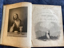 THE LIFE OF CHRIST LIFE OF JESUS CHRIST John FLEETWOOD c1842 ENGRAVINGS