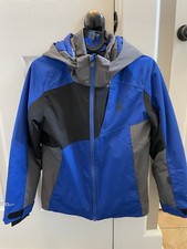Spyder Boys Ski Jacket Size 10 Excellent Condition