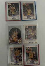 Fleer 1990 Los Angeles Lakers 6 Cards Green Worthy Cooper Scott Thompson