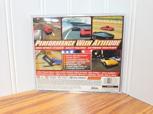 Need for Speed 3 Hot Pursuit PS1 CIB Black Label Refurbished Tested Fast Ship! - Picture 4 of 11