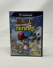 Mario Power Tennis Nintendo GameCube Complete CIB with Inserts Pristine Disc