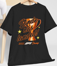Lando Norris World Champion Winner F1 2025 McLaren Formula 1 One Fan Gift Tee