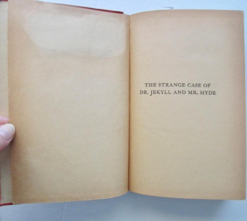 DR JEKYLL AND MR HYDE ~ Robert Louis Stevenson ~ Vintage Fiction HB Book - Picture 7 of 7