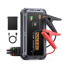 Portable Car Battery Jump Starter 5000A Car Jump Starter Battery Pack 9.0L G...