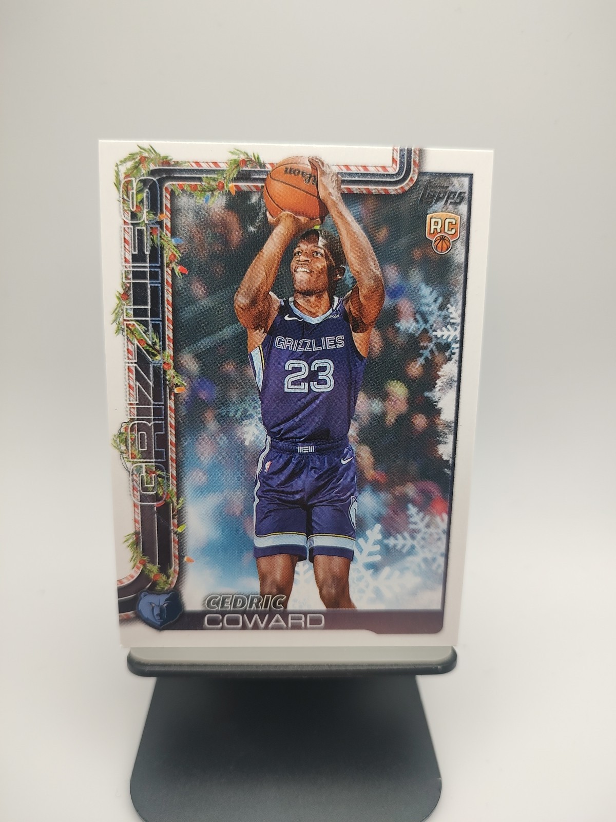 2025-26 Topps Holiday Basketball H171 CEDRIC COWARD (RC)