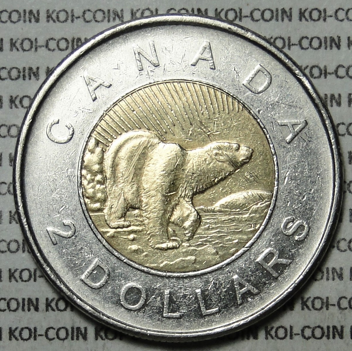 道楽dowlu ck chin×2 最初期1996年製 Canada 1996-2006 $2 dollar Churchill toonie coin circulated | eBay