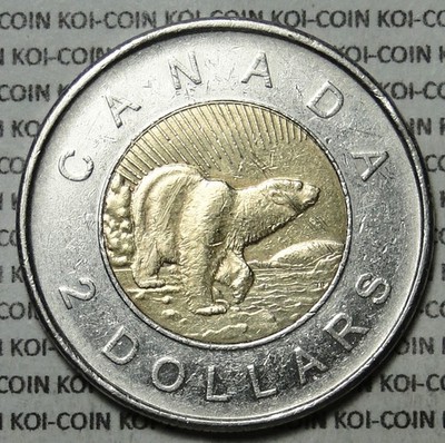 Canada 1996-2006 $2 dollar Churchill toonie coin circulated | eBay