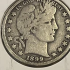 1899 Barber Half Dollar