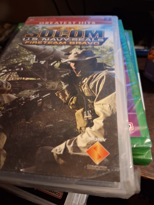 Socom US Navy Seals Fireteam Bravo (Sony PSP, 2005, GH)
