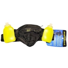 Amphipod Hydration Belt RunLite Air Stretch Trail Adjustable Belt Bottles NEW