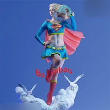 NSFW Super Girl Model Kits Unpainted 3D Printing Garage Kit 1/8 1/6 1/4 NSFW