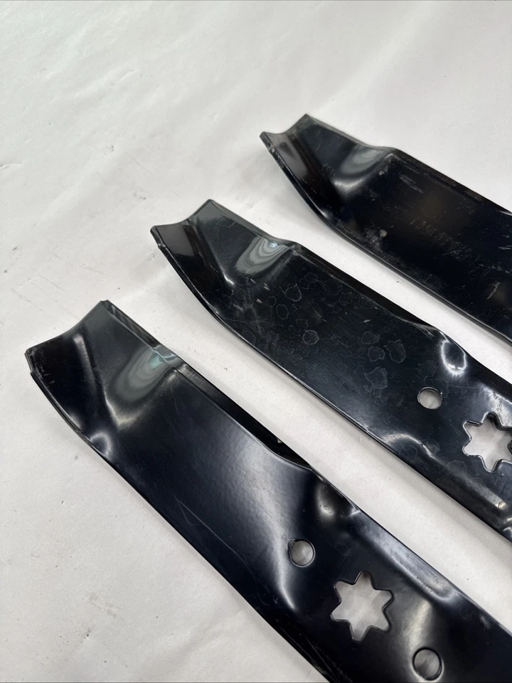 Cub Cadet 742-04125 (2) 742-04124 (1) 490-110-C124 cuchillas de corte 46" — PAQUETE DE 3 Foto 4 de 4