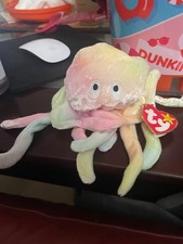 1999 ty Beanie Babies Goochy the Jellyfish Beanie Baby new with tag MINT
