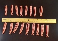 Vintage Pink Curlers Perm Rods Lot of 17