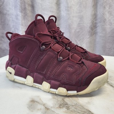 Nike Air More Uptempo Night Maroon Sail Burgundy Men's Size 11 921948-600