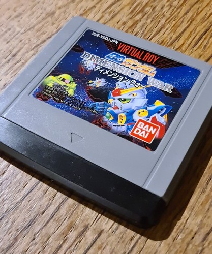 SD GUNDAM DIMENSION WAR Nintendo Virtual Boy Cart Excellent CONDITION - Bild 7 von 9