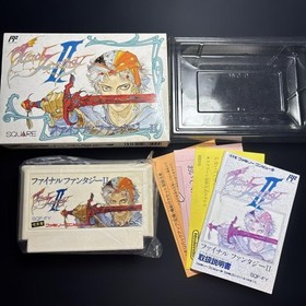 Final Fantasy I II III Famicom NES Set 3 Games Japan Nintendo Complete