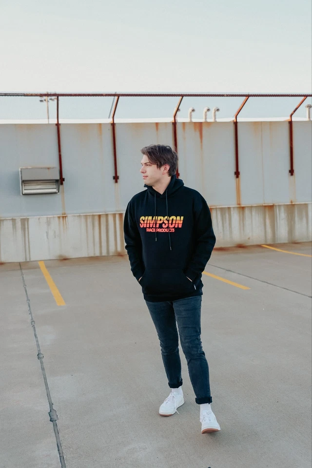 Moletom com capuz listras de corrida 45019L G - Imagem 4 de 4