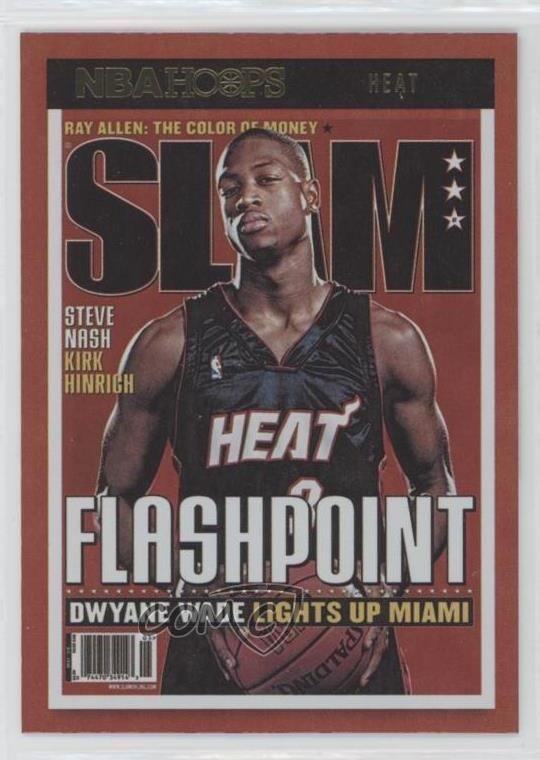 2021-22 Panini NBA Hoops Slam Holo Dwyane Wade #SLAM#87 HOF 0l1d