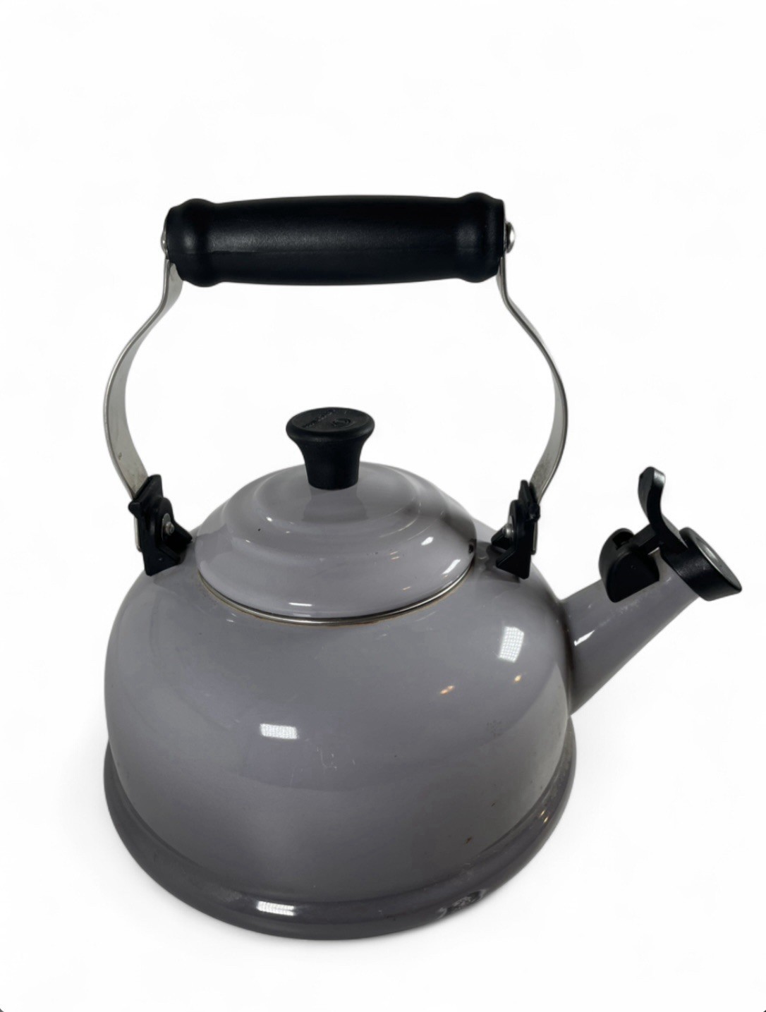 Le Creuset Classic Whistling Tea Kettle Teapot Enamel Cerise