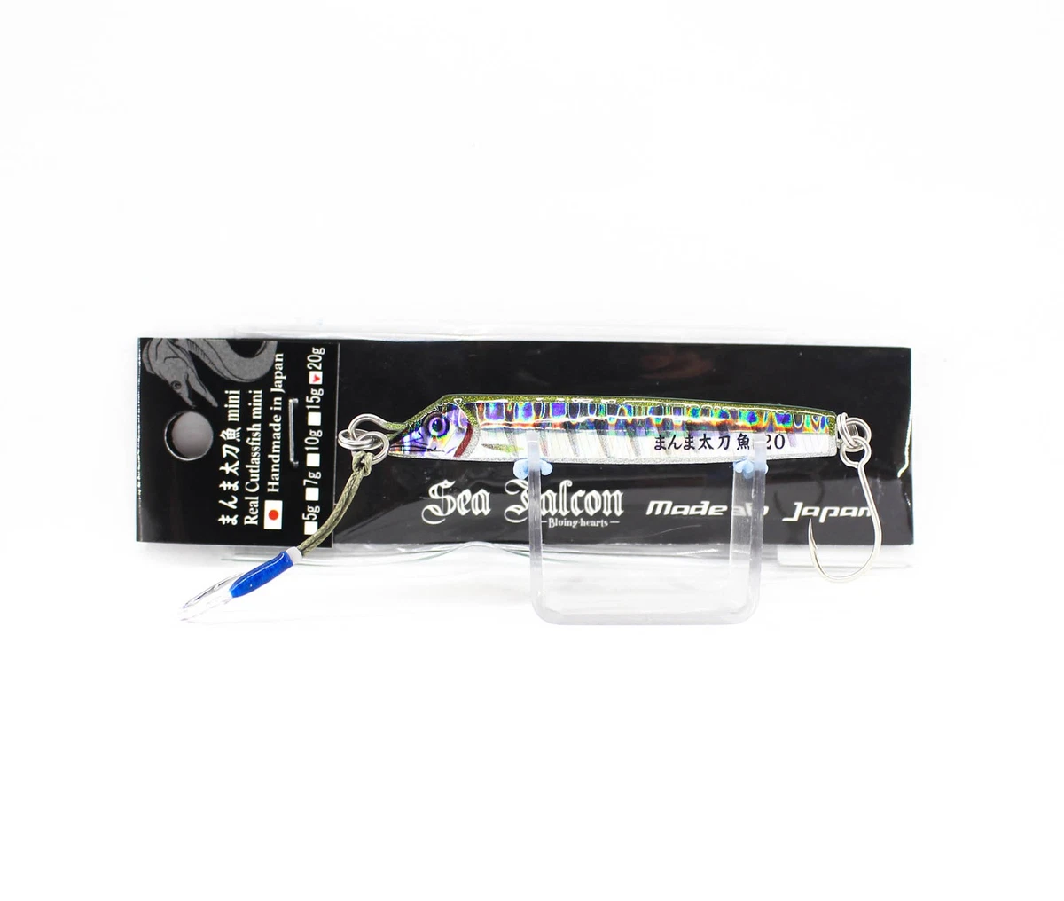 Jig Métal Sea Falcon Cutlassfish Casting 10g - Leurre Coulant Pêche Mer - Neuf