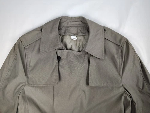 NWT DSCP Valor Collection All Weather Trench Coat Removable Quilt Liner Mens 40L image 12