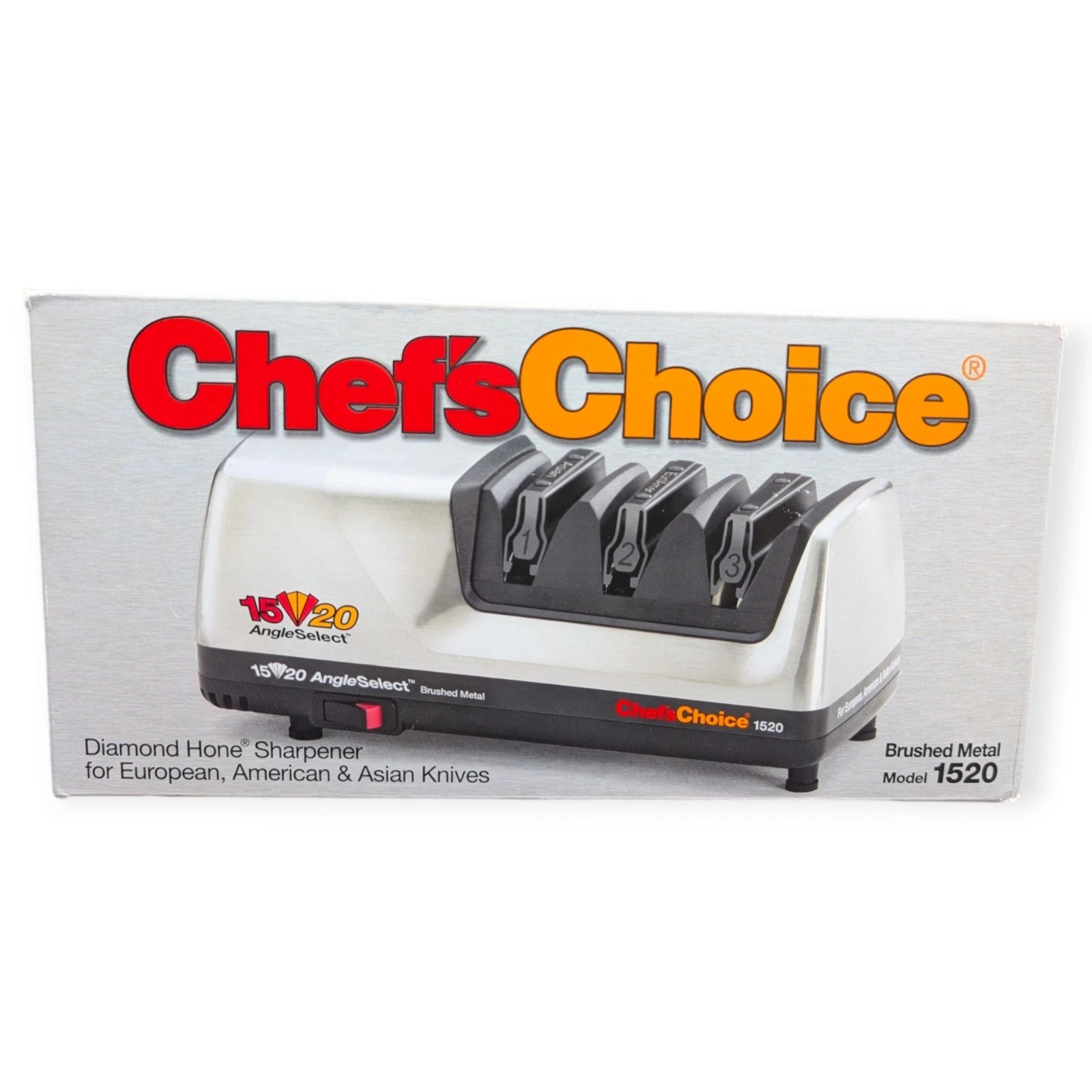 New Chef’s Choice 1520 AngleSelect Diamond Electric Knife Sharpener