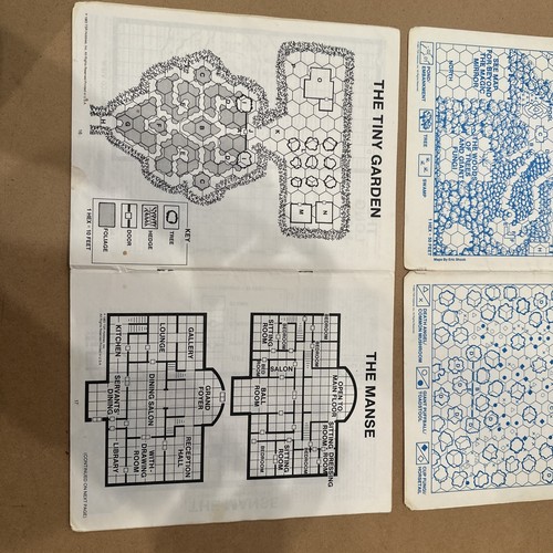 AD&D Lot 4 TSR Fantasy Adventure Modules Dungeons Dragons EX1, EX2, UK6, UK7 d&d - Picture 12 of 24