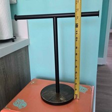 T-shaped Hand Towel Holder Stand For Bathroom or Kitchen Countertops 67 