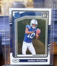 2024 Panini Donruss Optic - Rated Rookie Adonai Mitchell #203 (RC)