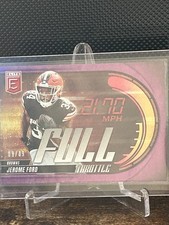 2025 Donruss Elite Jerome Ford Full Throttle Purple 09/49